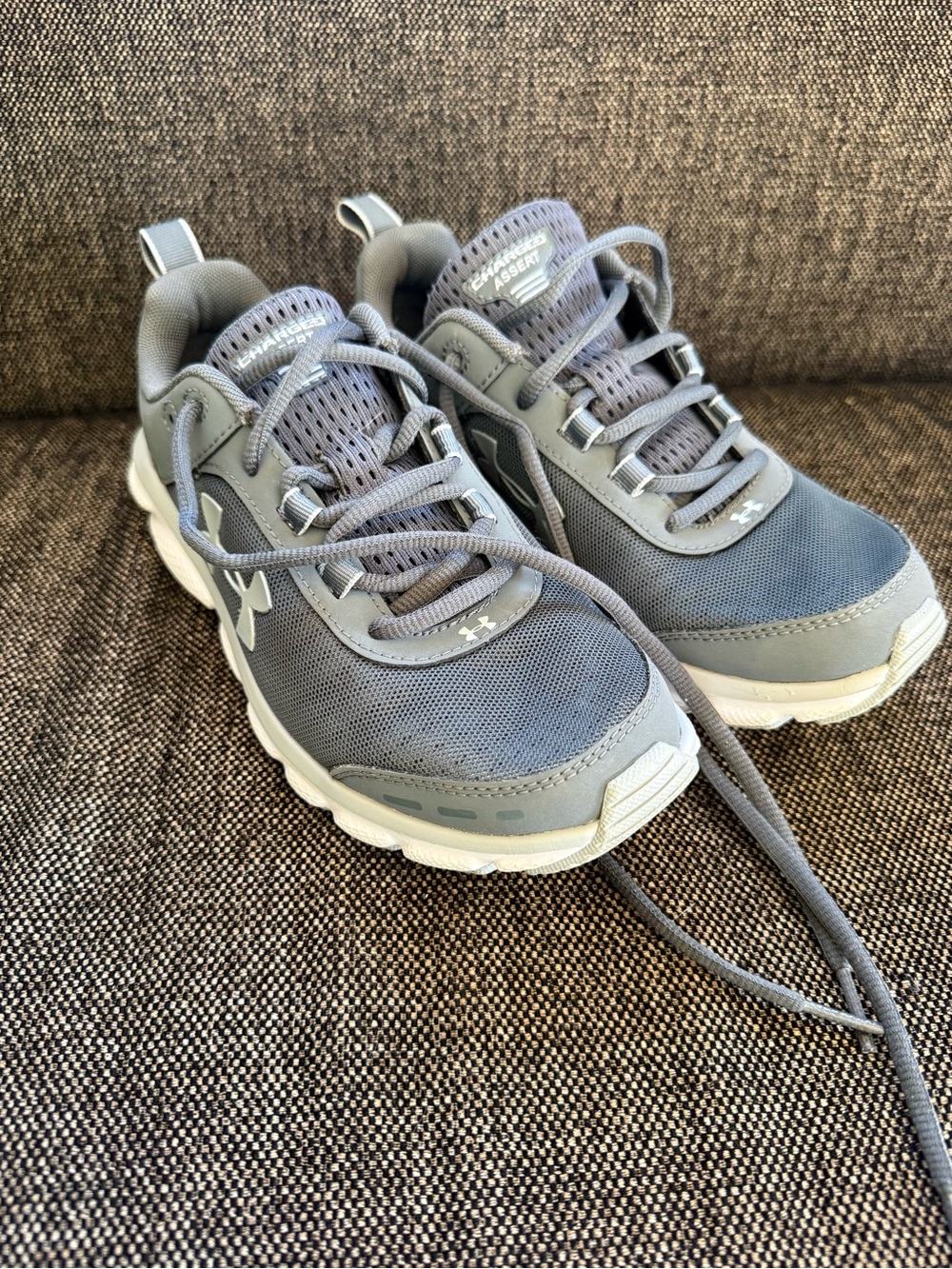 Under Armour Gray women’s Athletic Sneakers